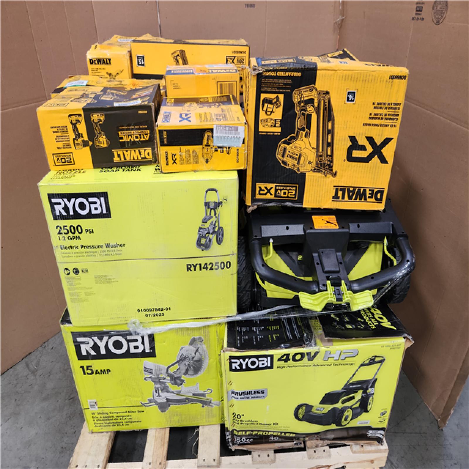 CALIFORNIA AS-IS TOOL PALLET