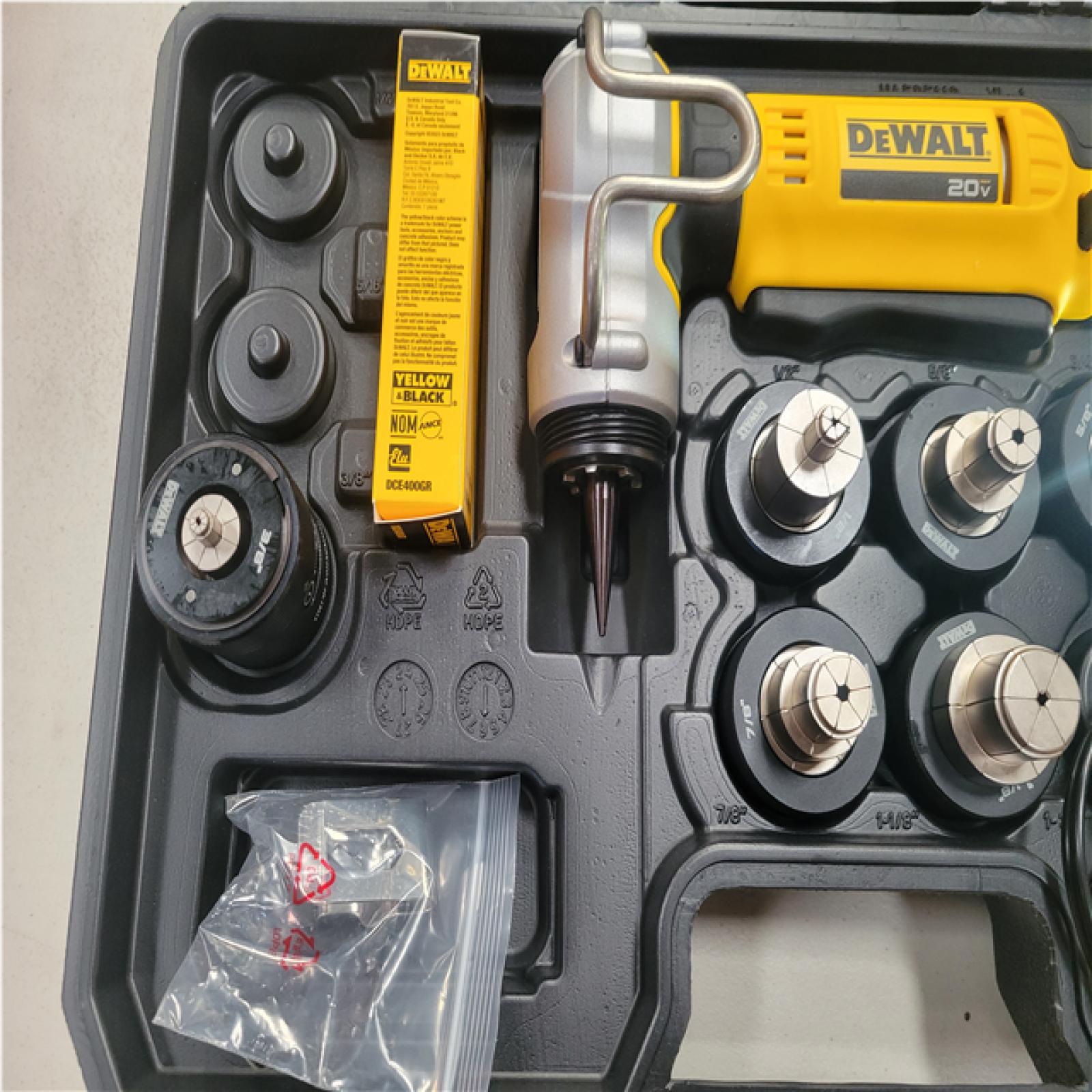 CALIFORNIA AS-IS DEWALT COPPER SWAGE TOOL