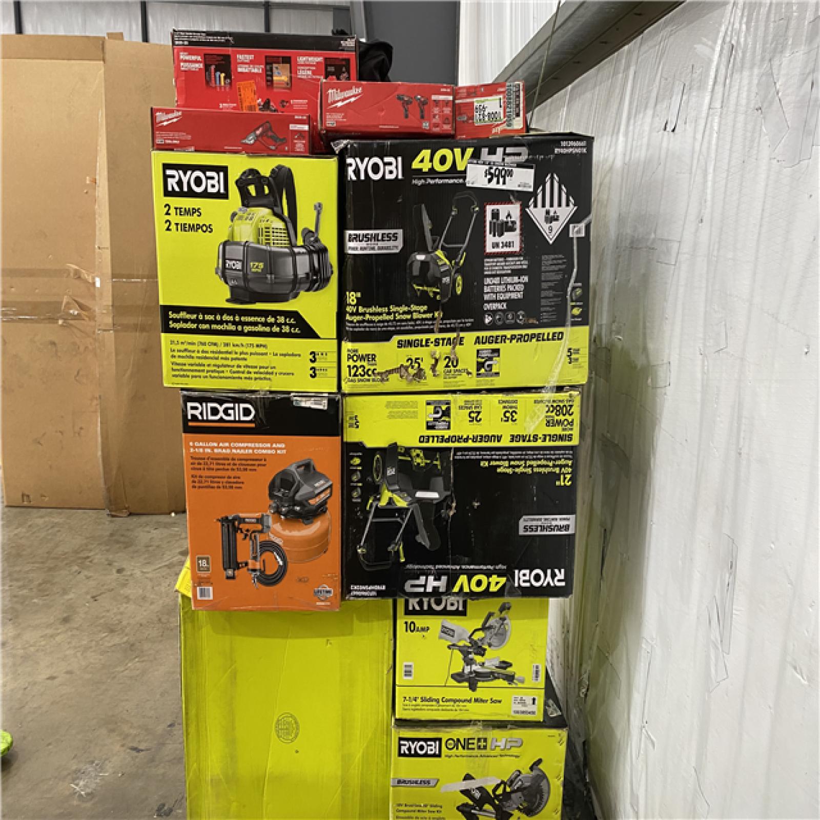 Houston Location AS IS - Tool Pallet