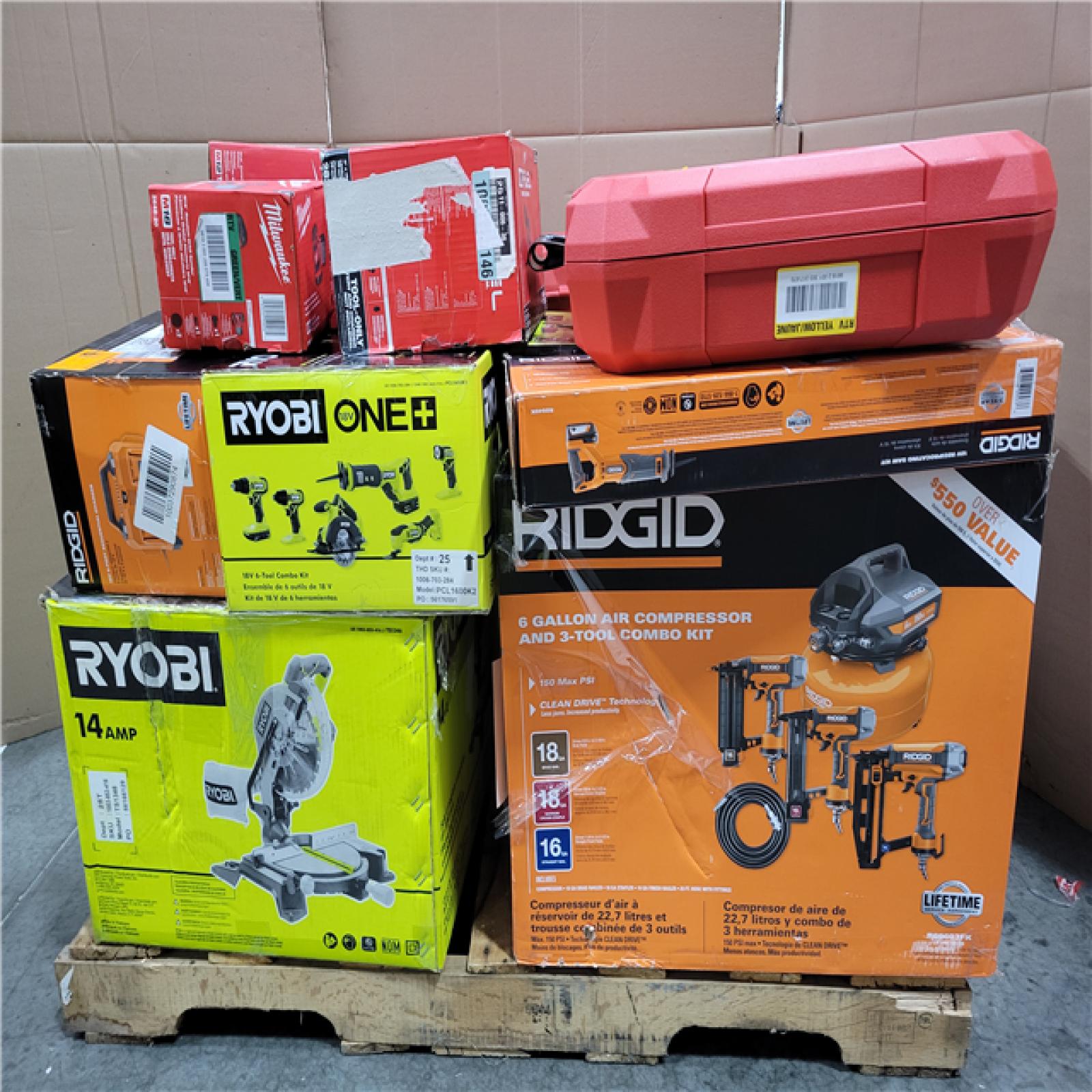 CALIFORNIA AS-IS TOOL PALLET