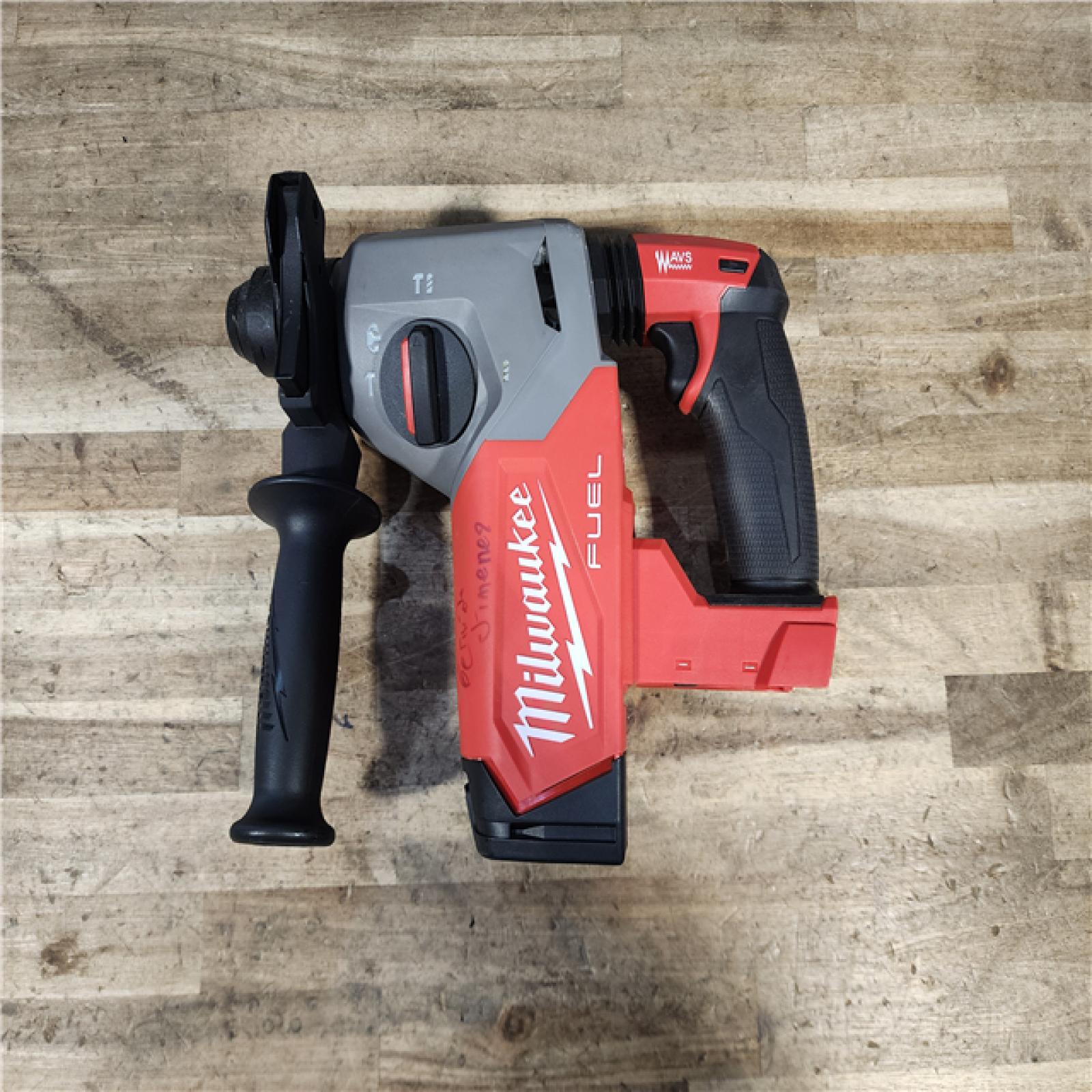 HOUSTON LOCATION - AS-IS Milwaukee  FUEL 18V Lithium-Ion Brushless Cordless 1 in. SDS-Plus Rotary Hammer (Tool-Only)