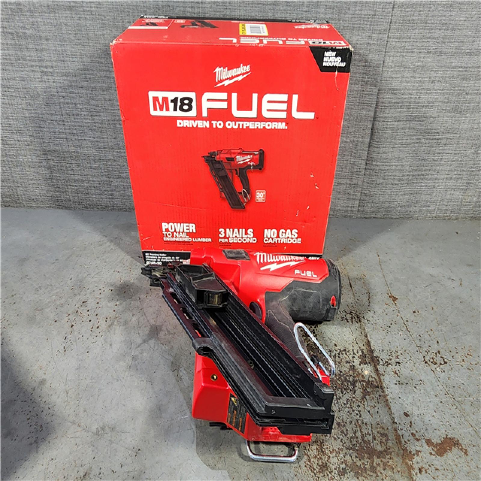 HOUSTON LOCATION - AS-IS M18 FUEL 3-1/2 in. 18-Volt 30-Degree Lithium-Ion Brushless Cordless Framing Nailer (Tool-Only)