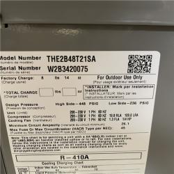 DALLAS LOCATION - JOHNSON CONTROLS RES SPLIT HP 14.3S (4.0T) R410A