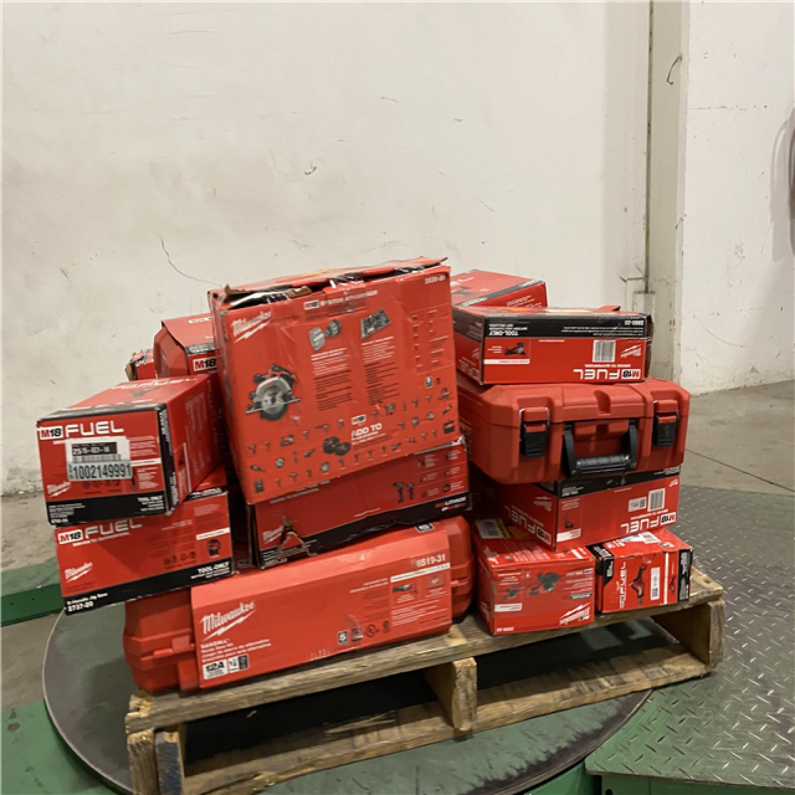 Dallas Location - As-Is MILWAUKEE Tool Pallet