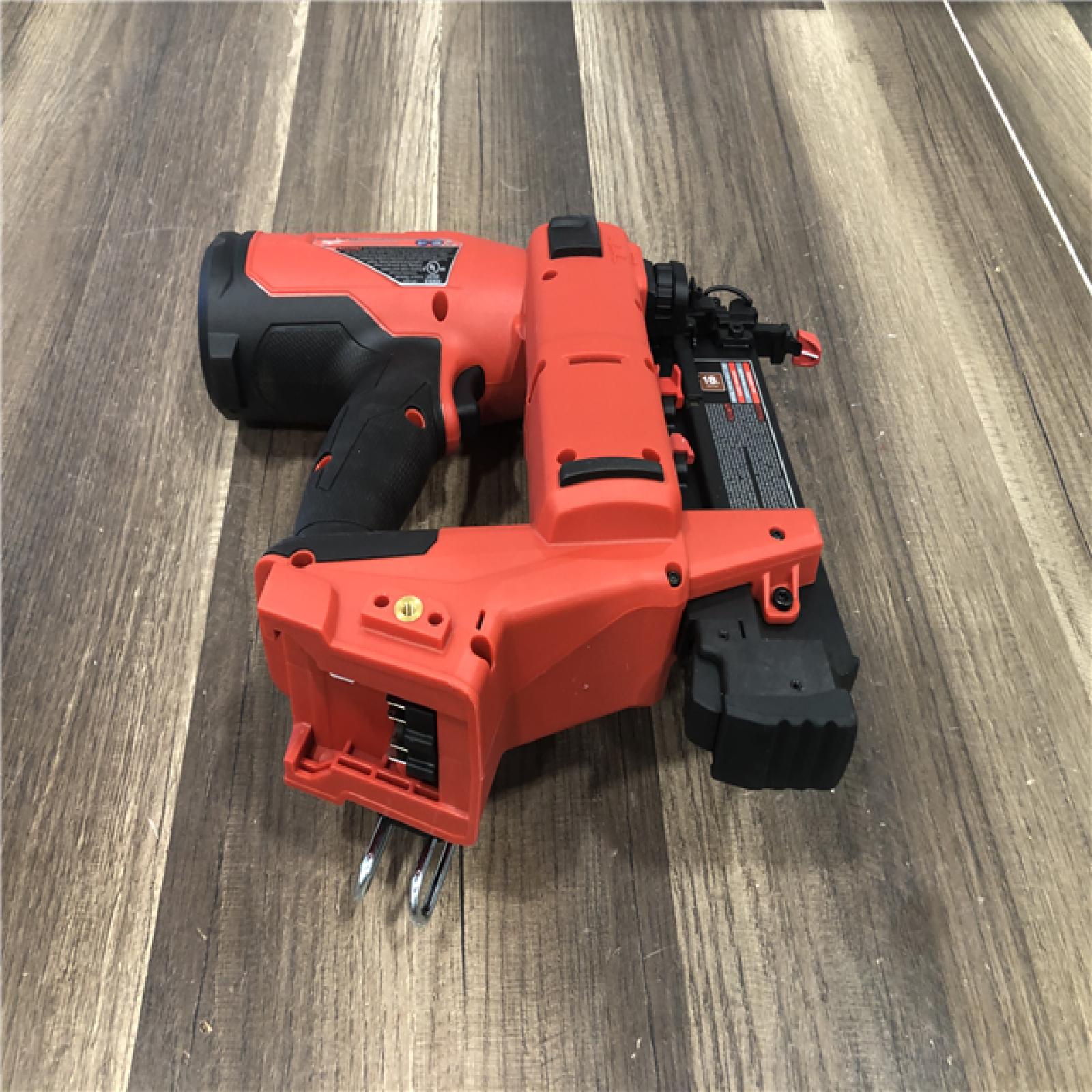 AS-IS Milwaukee  FUEL 18-Volt Lithium-Ion Brushless Cordless Gen II 18-Gauge Brad Nailer (Tool-Only)