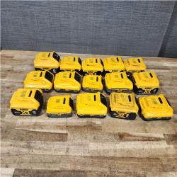 Houston Location  AS-IS DeWalt XR Batteries QTY/15