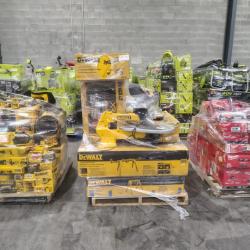 Pittston Location As-Is Power Tools Partial Truckload (13 Pallets) 8305-A