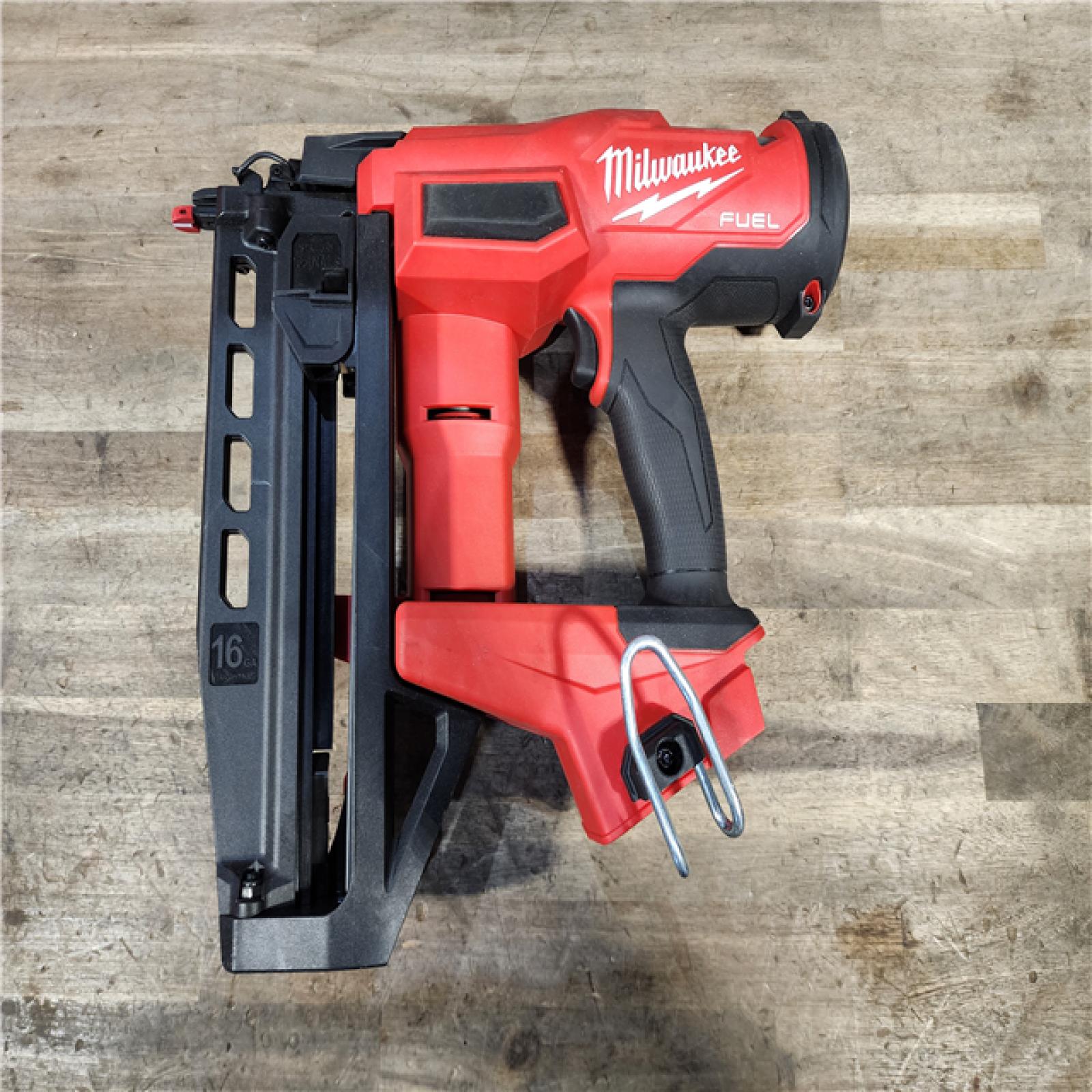 HOUSTON LOCATION - AS-IS MILWAUKEE 16 GAUGE STRAIGHT FINISH NAILER (TOOL ONLY)