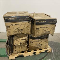 Dallas Location - As-Is Murray 21 in. 208cc Auger-Propelled Single-Stage Gas Snow Blower(Lot Of 4)