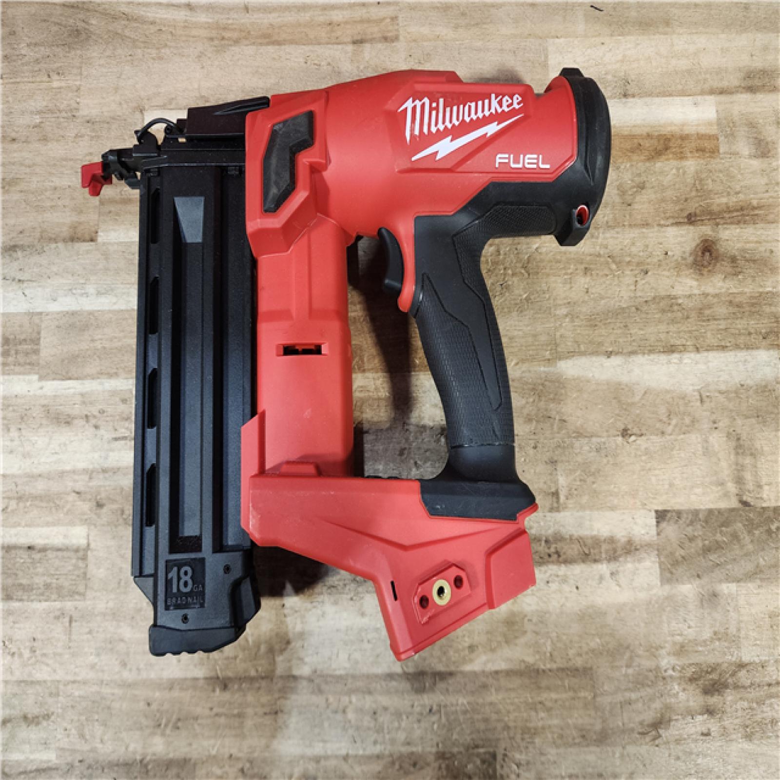 HOUSTON LOCATION - AS-IS Milwaukee FUEL 18-Volt Lithium-Ion Brushless Cordless Gen II 18-Gauge Brad Nailer (Tool-Only)