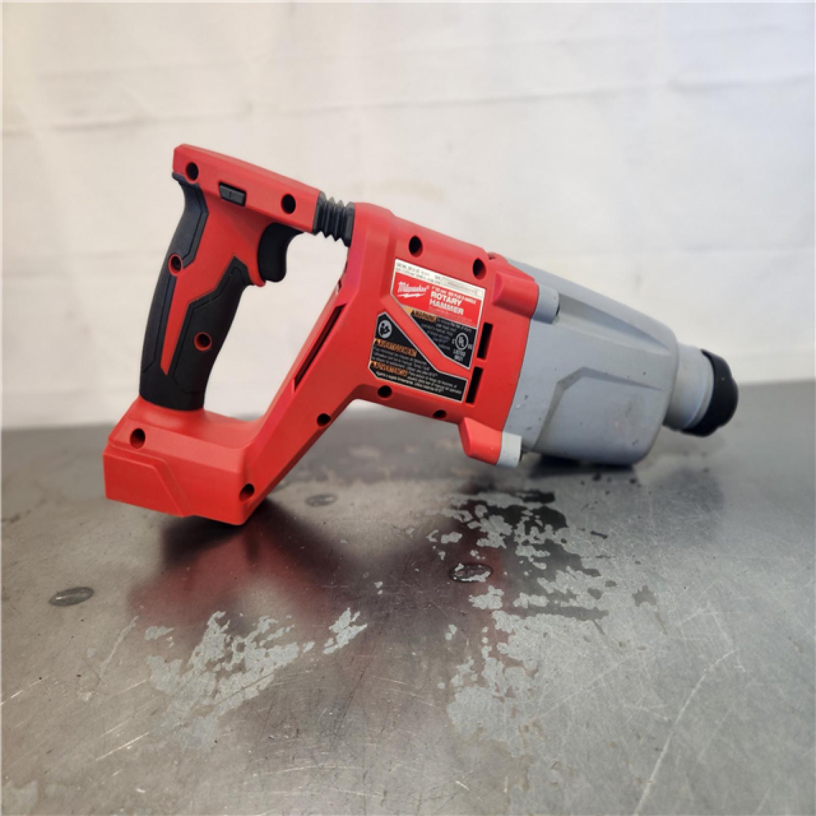 AS-IS- M18 18V Lithium-Ion Brushless Cordless 1 in. SDS-Plus D-Handle Rotary Hammer (Tool-Only)