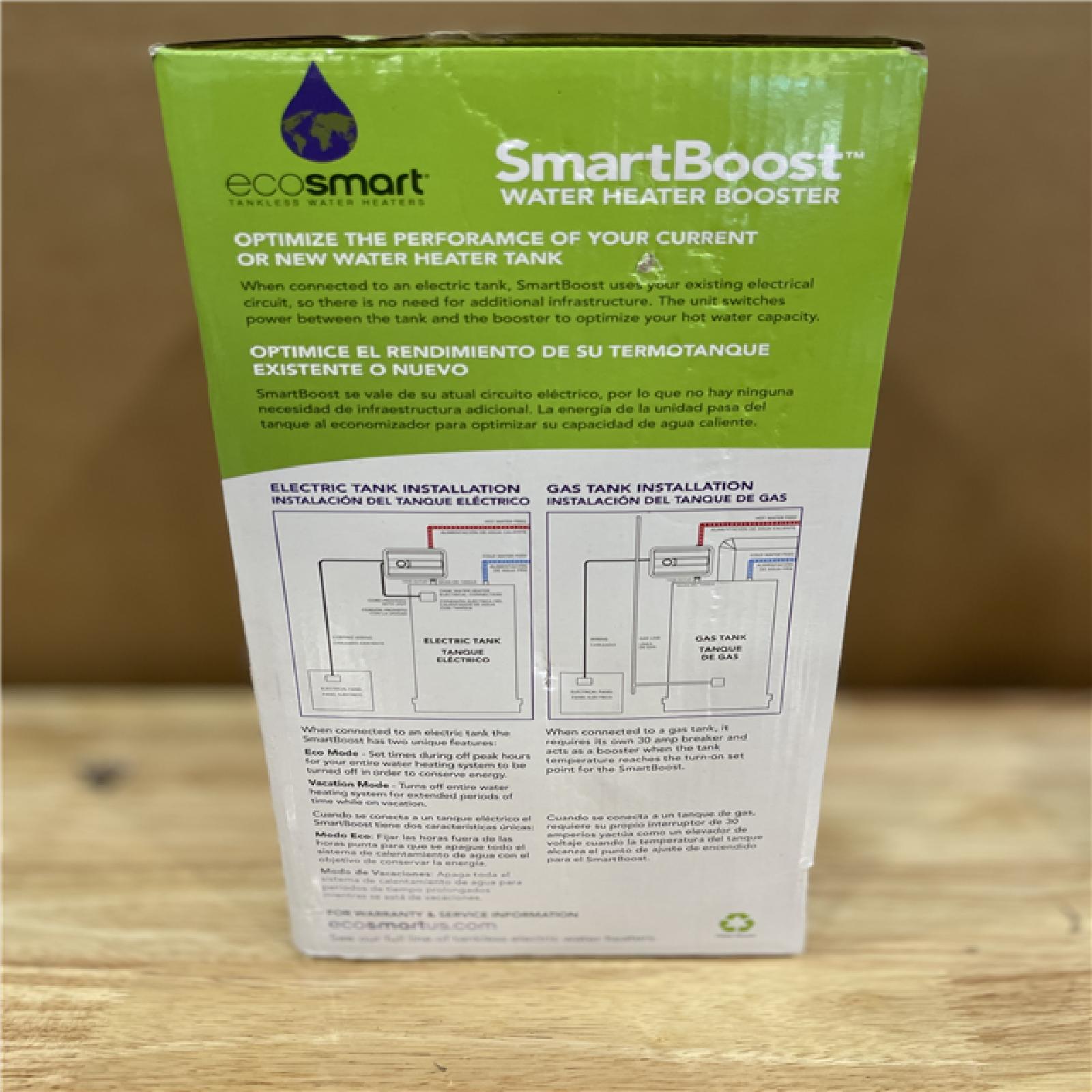 NEW! - EcoSmart SmartBoost 7.2 kW Electric Tank Booster