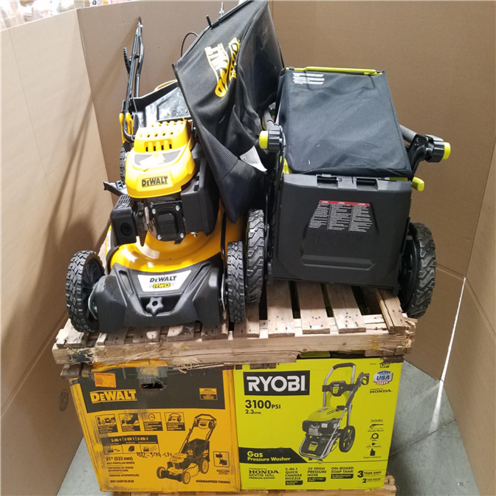 CALIFORNIA AS-IS OUTDOOR POWER EQUIPMENT