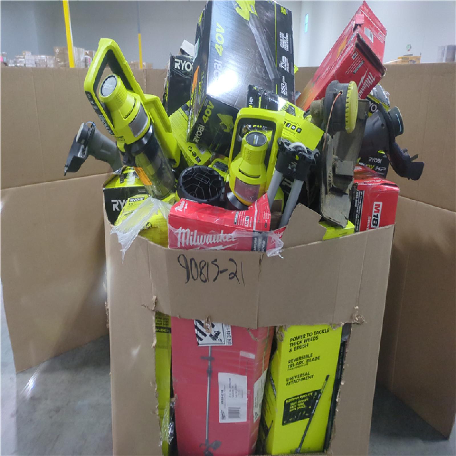 CALIFORNIA AS-IS TOOL PALLET