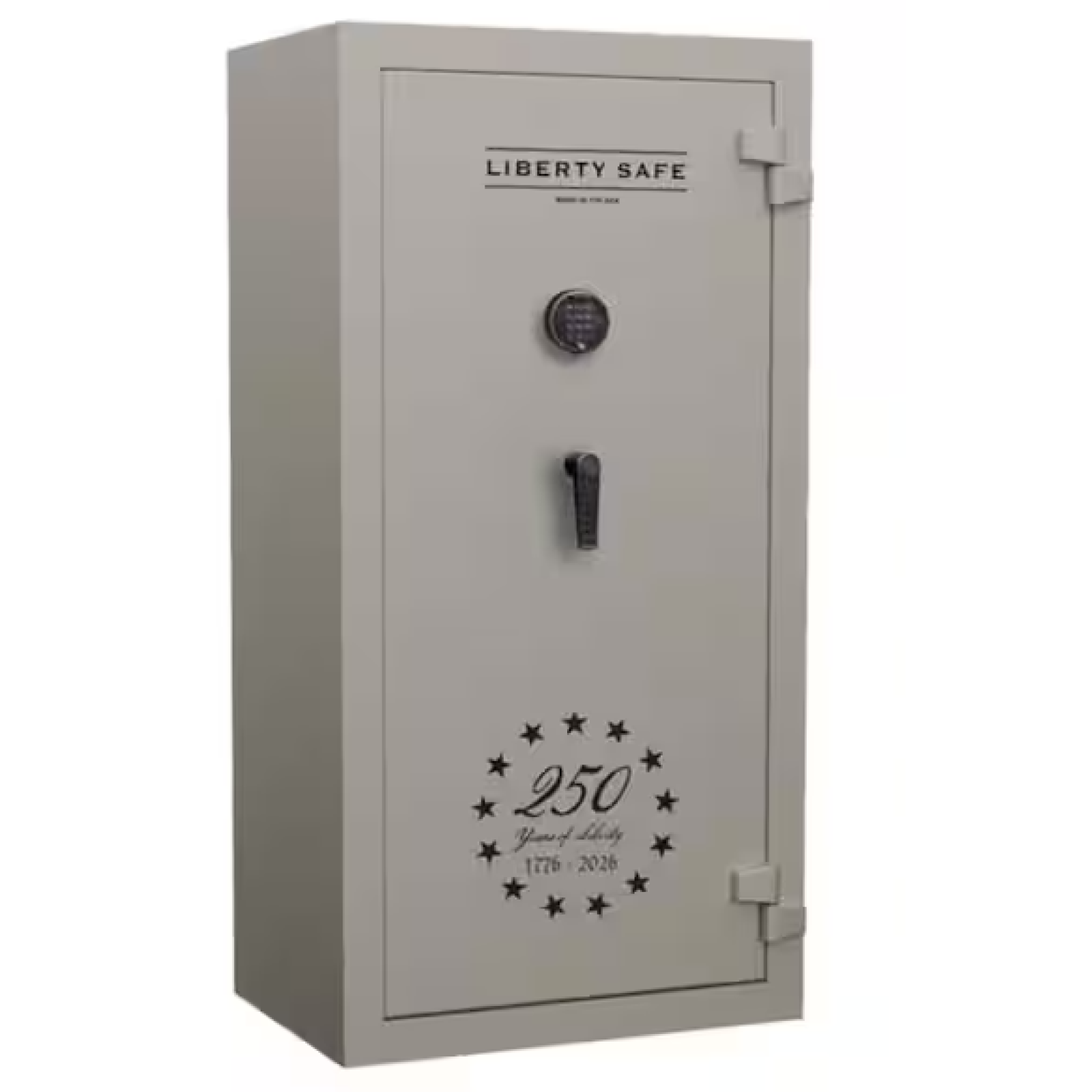 DALLAS LOCATION- LIBERTY SAFE 24-Gun 40-min Fire Rated Electronic Lock Gun Safe Desert Sand
