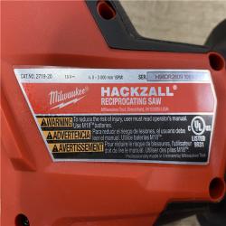 AS-IS Milwaukee FUEL 18V Lithium-Ion Brushless Cordless HACKZALL Reciprocating Saw (Tool-Only)