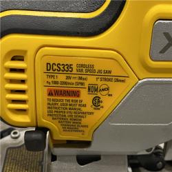 AS-IS DEWALT 20V MAX XR Cordless Barrel Grip Jigsaw (Tool Only)