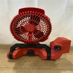 AS IS- MILWAUKEE 18-Volt Lithium-Ion Brushless Cordless Scissor Lift Fan (Tool-Only)
