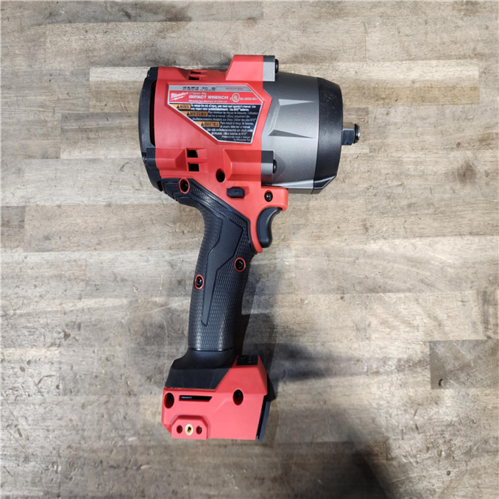 HOUSTON LOCATION - AS-IS (APPEARS LIKE NEW) Milwaukee M18 FUEL 18V Lithium-Ion Brushless Cordless 1/2 in. Impact Wrench with Friction Ring (Tool-Only)