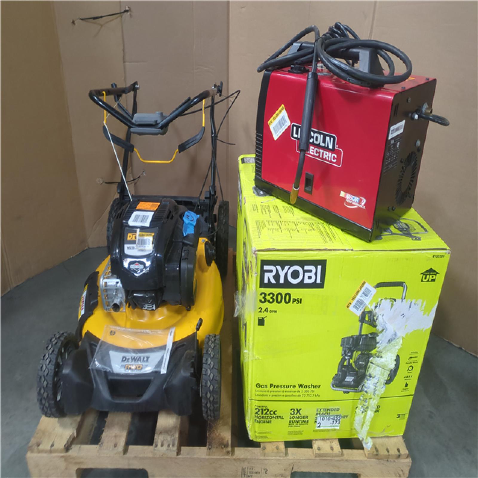 CALIFORNIA AS-IS OUTDOOR POWER EQUIPMENT