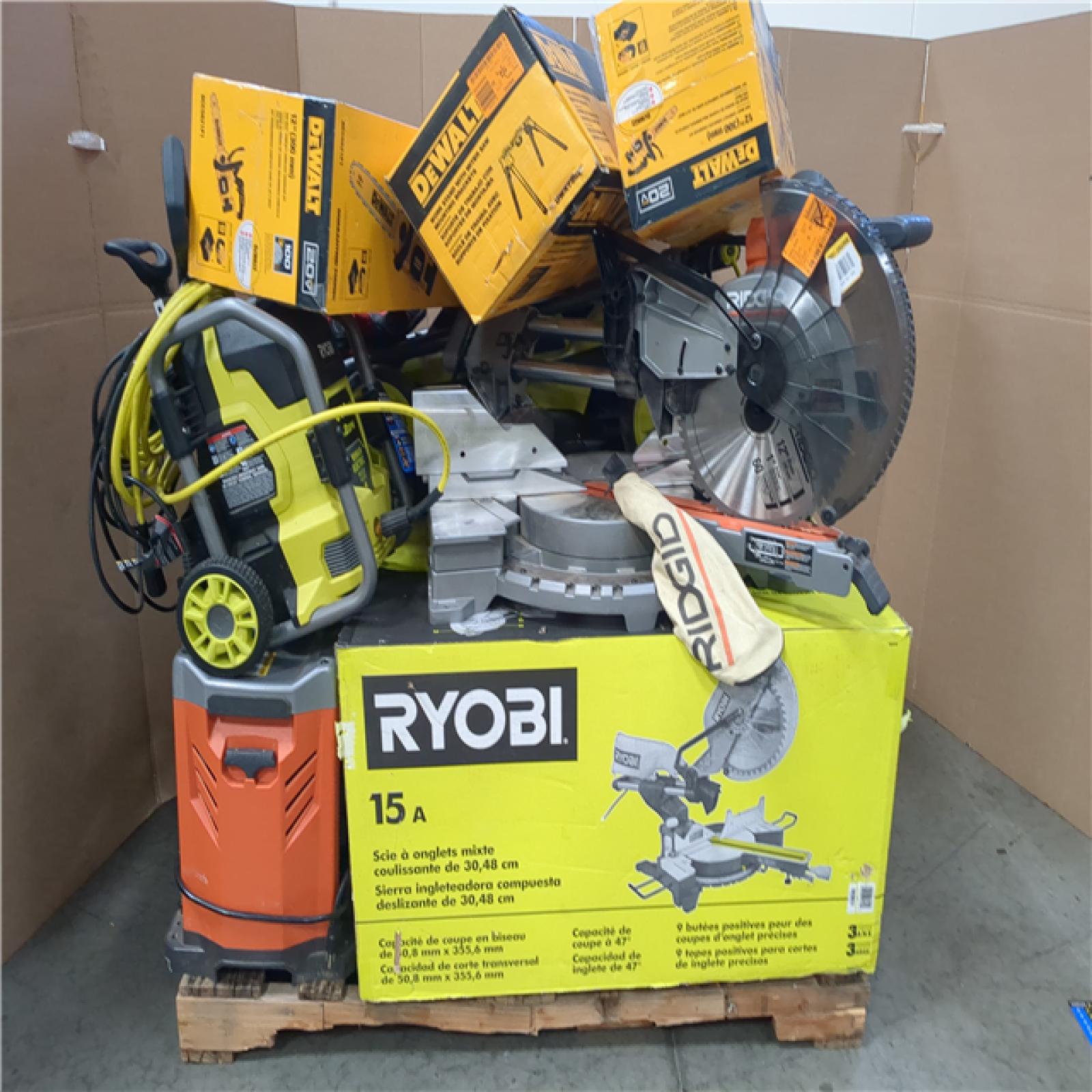 CALIFORNIA AS-IS TOOL PALLET