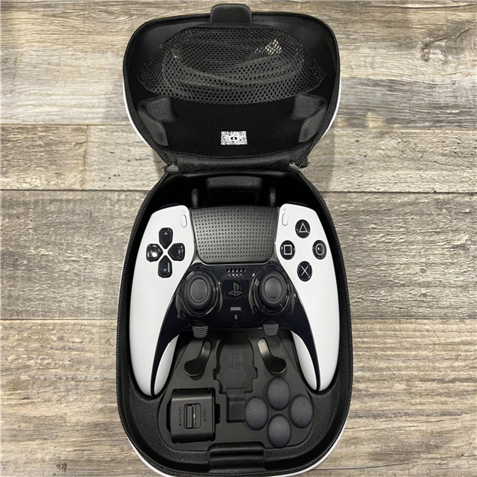 AS-IS Sony - DualSense Edge Wireless Controller - Black  White