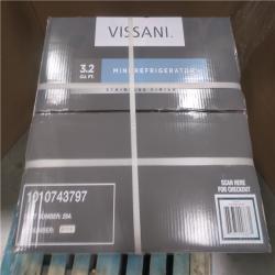 CALIFORNIA NEW VISSANI 3.2 CU. FT. MIN REFRIGERATOR