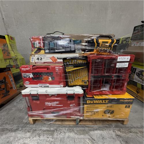 Atlanta Location AS-IS Tools Partial Truckload (4 Pallets) 4024-A
