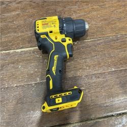 AS-ISATOMIC 20V MAX Cordless Brushless Compact 1/2 in. Drill/Driver, (2) 20V 1.3Ah Batteries, Charger and Bag