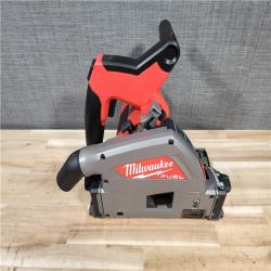 HOUSTON LOCATION - AS-IS (APPEARS LIKE NEW) Milwaukee FUEL 18V Lithium-Ion Brushless Cordless 6-1/2 in. Plunge Track Saw PACKOUT Kit