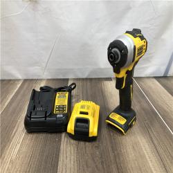 AS-IS DEWALT Atomic 20V Max Lithium-Ion Brushless Cordless Compact 1/4 in. Impact Driver Kit