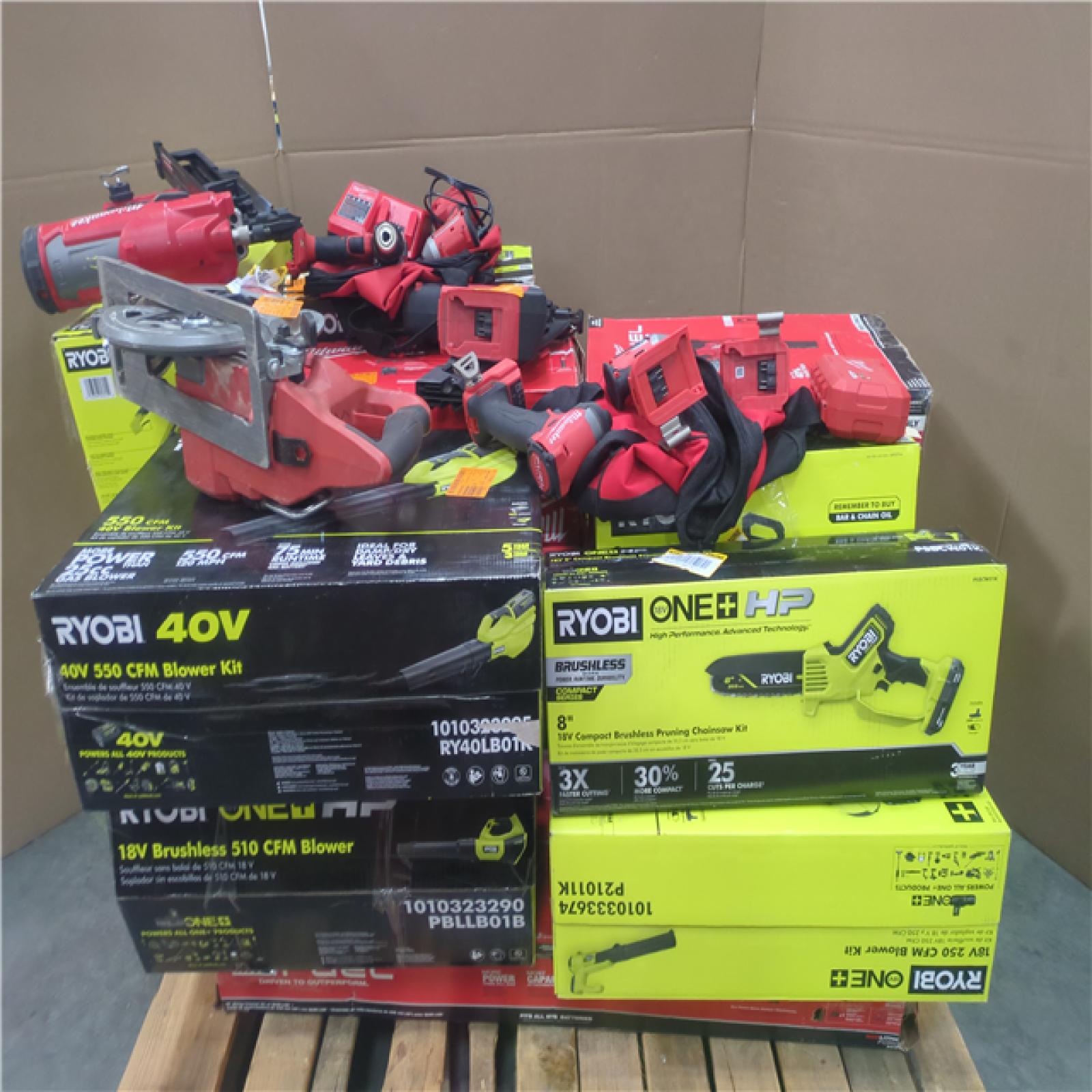 CALIFORNIA AS-IS TOOL PALLET
