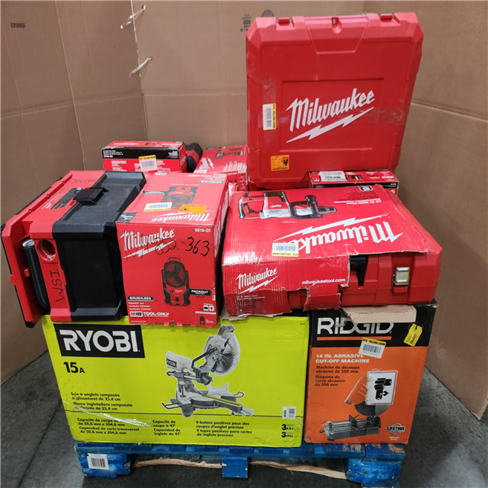 CALIFORNIA AS-IS TOOL PALLET