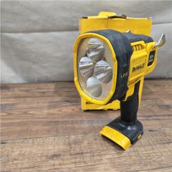 AS-IS DEWALT 20-Volt MAX Lithium-Ion Cordless Jobsite Spotlight