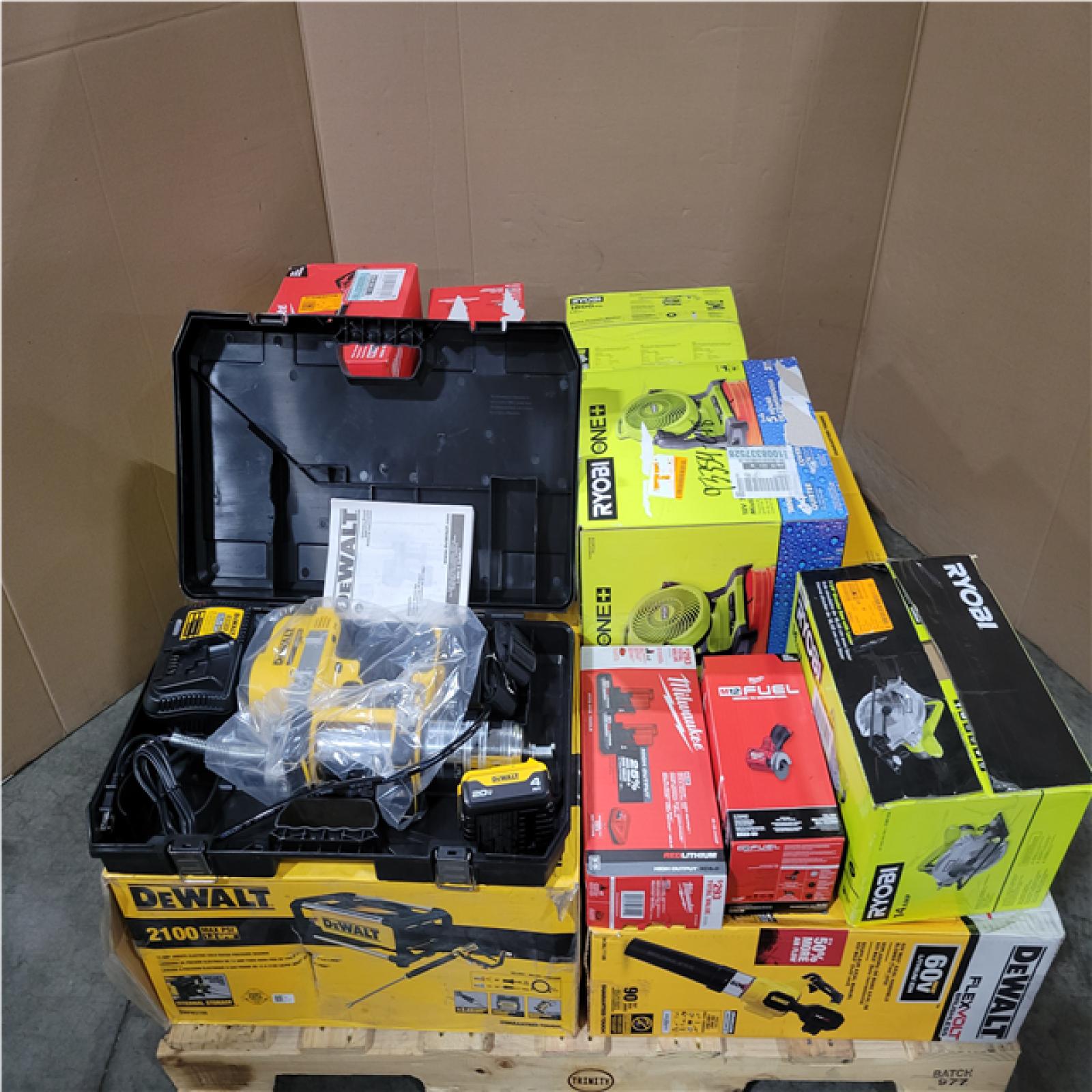 CALIFORNIA AS-IS TOOL PALLET