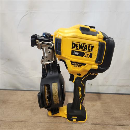AS-IS- DEWALT 20V MAX 15-Degree Electric Cordless Roofing Nailer (Tool Only)