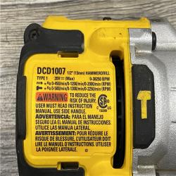 AS-IS DEWALT 20V MAX Brushless Cordless 1/2 3-Speed Hammer Drill (Tool-Only)