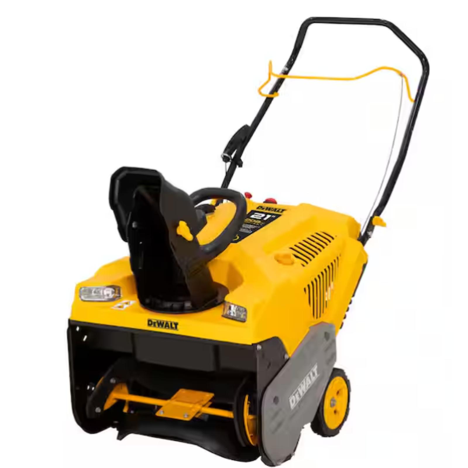 DALLAS LOCATION- NEW!- DEWALT 21 in. 208 cc E-Gov Electric Start Gas Single-Stage Snow Blower