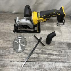 AS-IS DEWALT ATOMIC 20V MAX Cordless Brushless 4-1/2 in. Circular Saw (Tool Only)