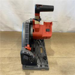 AS-IS Milwaukee FUEL 18V Lithium-Ion Cordless Brushless 6-1/2 in. Plunge Cut Track Saw (Tool-Only)