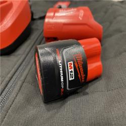 AS-IS Milwaukee Men's Large 12-Volt Lithium-Ion Cordless Axis Black Heated Vest Kit