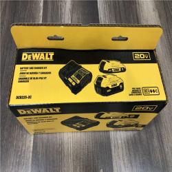 NEW- DEWALT 20V MAX Lithium-Ion Battery Kit
