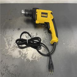 AS-IS- DEWALT 7.8 Amp Corded 1/2 in. Variable Speed Reversible Hammer Drill