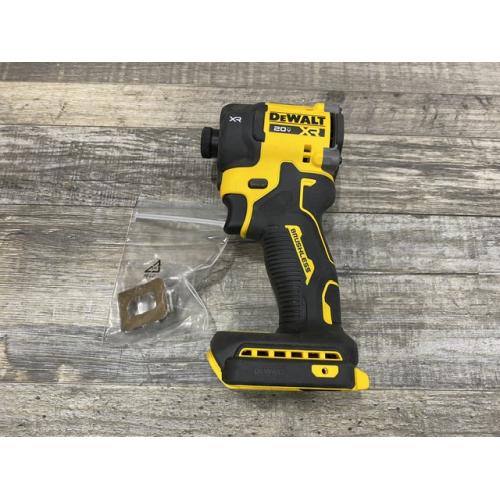AS-IS DEWALT 20V XR Brushless Cordless 1/4 in. Quiet Hydraulic Impact Driver (Tool-Only)