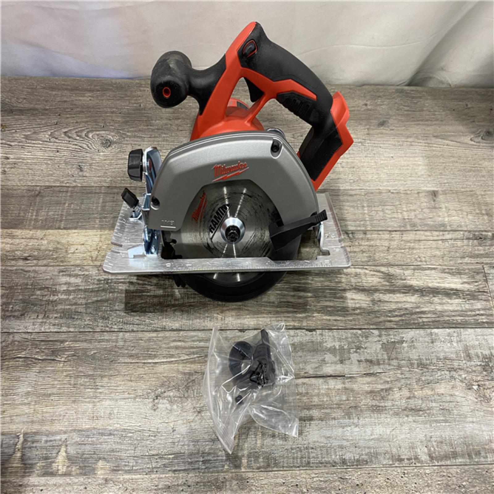 AS-IS Milwaukee 18V Lithium-Ion Cordless 6-1/2 in. Circular Saw (Tool-Only)