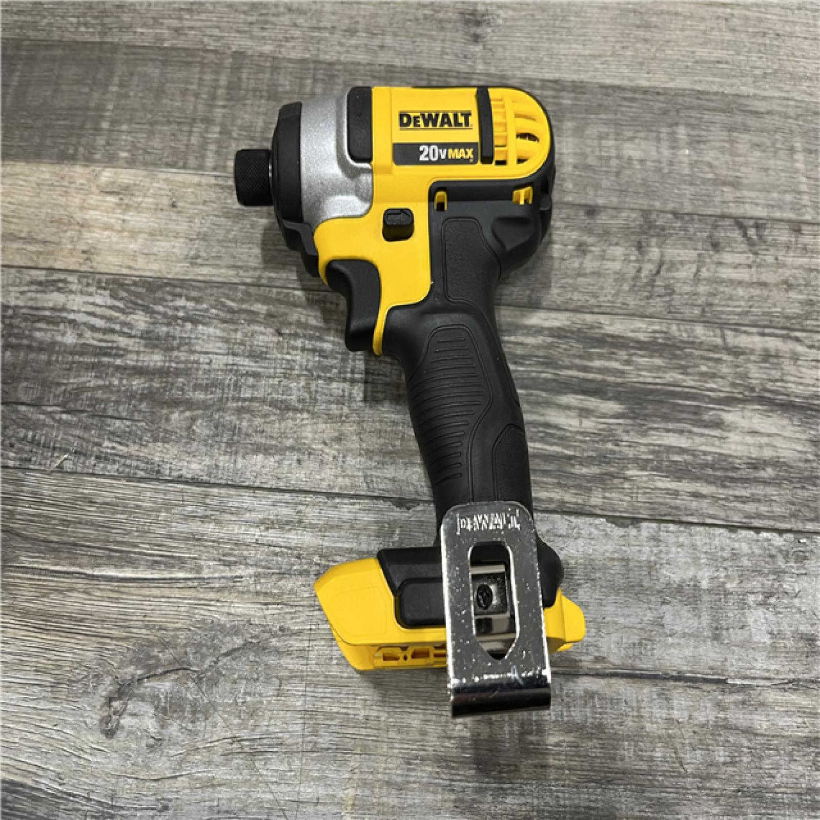AS-IS DEWALT 20V MAX Cordless 1/4 in. Impact Driver Kit