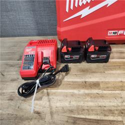 HOUSTON LOCATION - AS-IS Milwaukee FUEL 18V Lithium-Ion Brushless Cordless Hammer Drill and Impact Driver Combo Kit