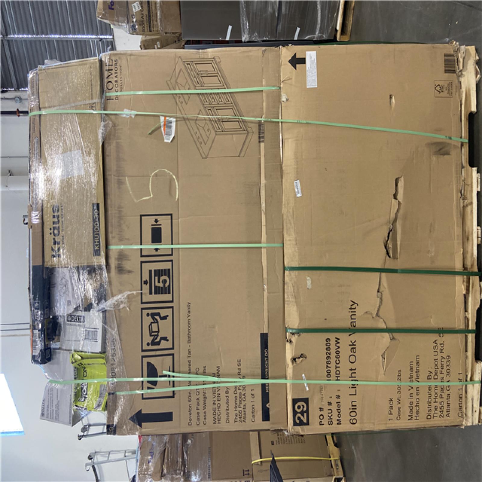 DALLAS LOCATION - AS-IS HOME IMPROVEMENT PALLET