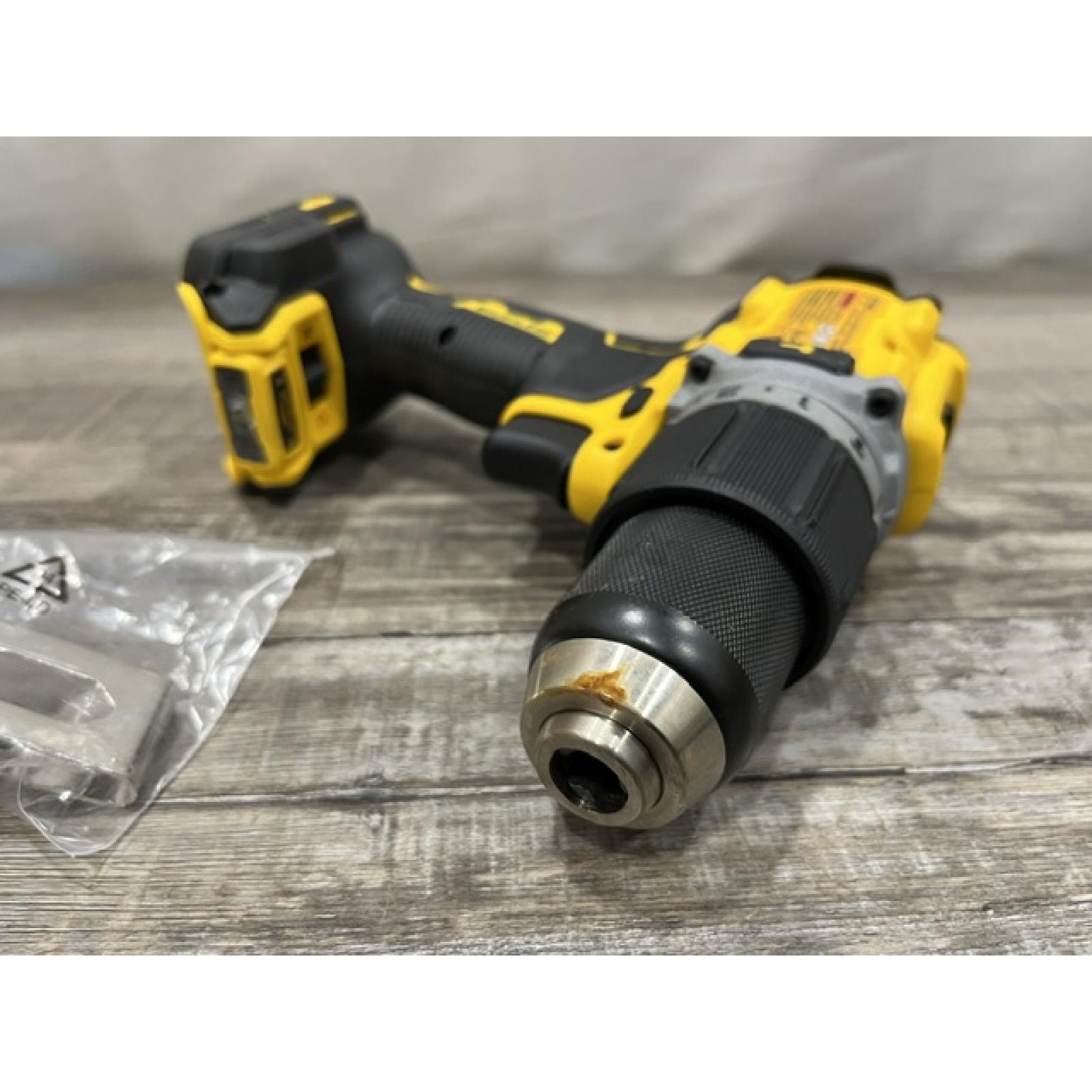 AS-IS DEWALT 20V XR Brushless Cordless 1/2 in. Hammer Drill (Tool-Only)