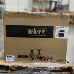DALLAS LOCATION- WEBER Genesis E-335 3-Burner Gas Grill in Black w/ Side Burner